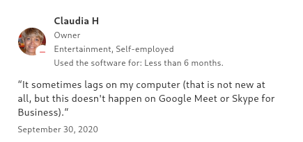 Additional Zoom Phone user feedback about call quality and platform integration